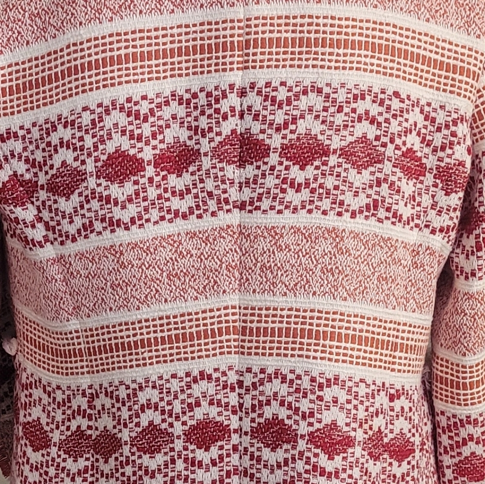 Red and White Jacket - Picture 3 of 5
